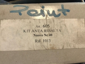 KIT GRUPPO ANTA RIBALTA RAS ART. 605 NUOVO NC 40 NC40 R