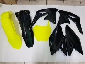 KIT PLASTICHE SUZUKI RMZ 450 2015 5 PZ COLORE NERO GIAL