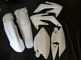 KIT PLASTICHE HONDA CRF 250 300 X 2012 4 PZ COLORE BIAN