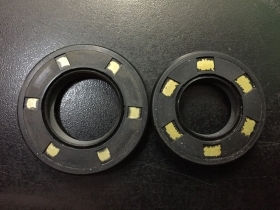 COPPIA PARAOLI MOTORE KAWASAKI KX 250 2002 2003 2004 20