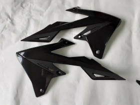 CONVOGLIATORI RADIATORE COPPIA SUZUKI RMZ 250 2021 NERO