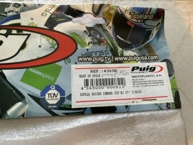 CUPOLINO DEL PARABREZZA  PUIG RACING A DOPPIA BOLLA  YA