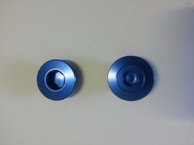 COPPIA TAPPI OLIO MOTORE BLU KTM SXF SX F 450 2015