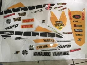 KIT ADESIVI GRAFICHE GRAPHICS BLACKBIRD YAMAHA WRF 250 