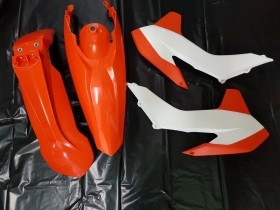 KIT PLASTICHE KTM SX 125 2013 2014 2015 KIT 3 PZ COLORE