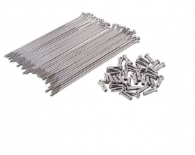 KIT RAGGI RUOTA ANTERIORE DA 21 CON NIPLES KAWASAKI KXF