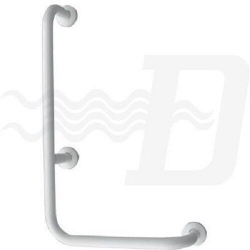 CORRIMANO ANGOLARE CON MONTANTE A SINISTRA DIANFLEX 40 X 70 