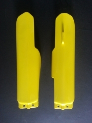COPPIA PARASTELI COPRISTELI COLORE GIALLO GIALLI SUZUKI RM 8