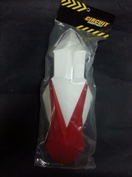 PARAFANGO ANTERIORE CIRCUIT STEALTH BIANCO ROSSO HUSABERG FE