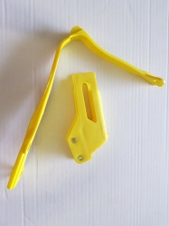 KIT CRUNA E + FASCIA SCORRICATENA GIALLA SUZUKI RMZ 250 2010
