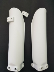 COPPIA PARASTELI COPRISTELI KTM SX 65 2009 BIANCHI BIANCO