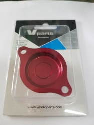 TAPPO FILTRO OLIO ROSSO HONDA CRF X 450 X 2010