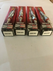 CANDELETTE ACCENSIONE 4PZ CH181 CHAMPION SKODA OCTAVIA I 1.9