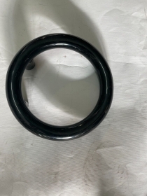 MANIGLIONE ROTONDO TONDO ANELLO NERO INTERASSE 18 COME 
