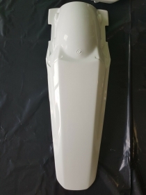 PARAFANGO POSTERIORE HONDA CRF 250 2006 2007 BIANCO