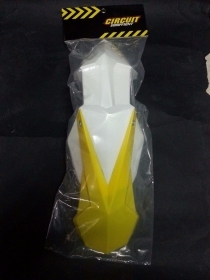 PARAFANGO ANTERIORE CIRCUIT STEALTH BIANCO GIALLO TM MX