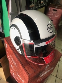 CASCO MOTO SCOOTER HELMET BHR 710 SPECIAL COOL A BIANCO