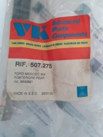 507.275 VK TUBO FRENO POSTERIORE FORD MONDEO 1993 1994 