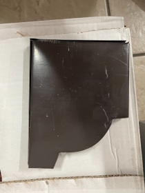 COPPIA TESTATA TAPPO GRIGLIA CHIUSURA GRONDAIE TESTA DI