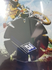 ADESIVO CARTER BLACKBIRD LATO FRIZIONE YAMAHA YZ 125 20