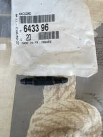 643396 RACCORDO TUBO LAVAVETRO PARABREZZA CITROEN C3 C4