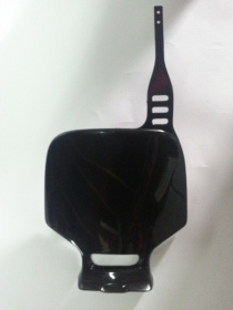 MASCHERINA TABELLA PORTANUMERO ANTERIORE NERA YAMAHA YZ