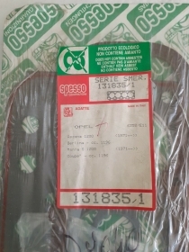131835/1 GUARNIZIONE SERIE SMERIGLIO OPEL KADETT B 1.2 