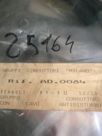KIT 5 CAVI ACCENSIONE CANDELE RENAULT R11 1.4 CODICE AD