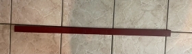 FRONTALINO FINALE TAPPO COIBENTATO COLORE ROSSO TERRA D